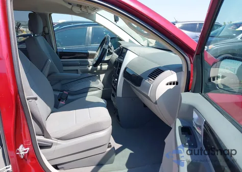 2010 Dodge Grand Caravan Crew из США, поврежденный, VIN 2D4RN6DX8AR384817